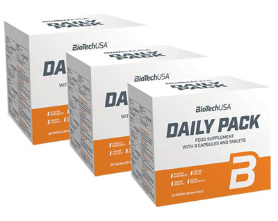 1 évre szóló 12 db Biotech Daily Pack vitamincsomag